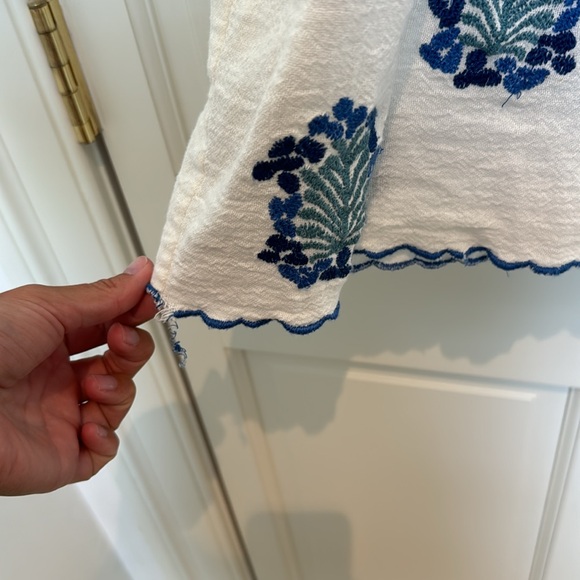 The Coast Brand Santa Barbara Embroidered Dress One Size (O/S) - Picture 5 of 7